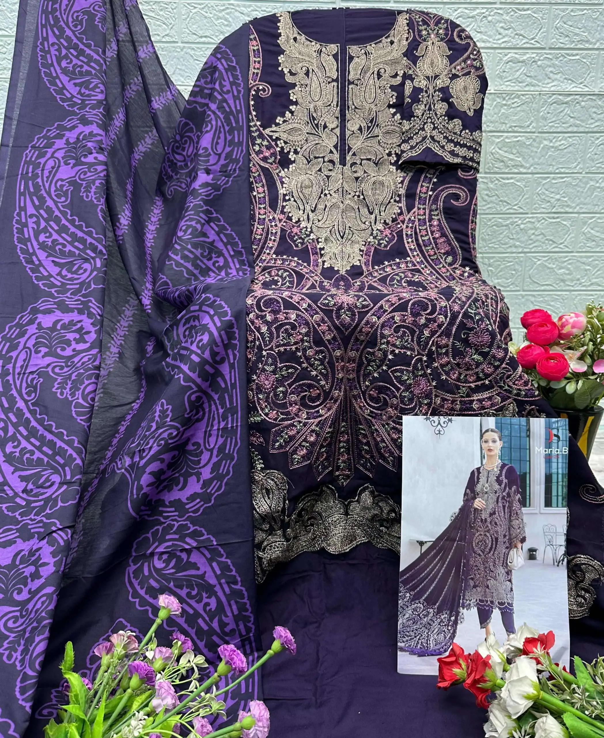 Deepsy Suits Maria B Luxe