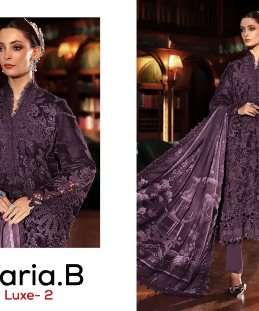 Deepsy Suits Maria B Luxe Vol 2 Hit Design 1524