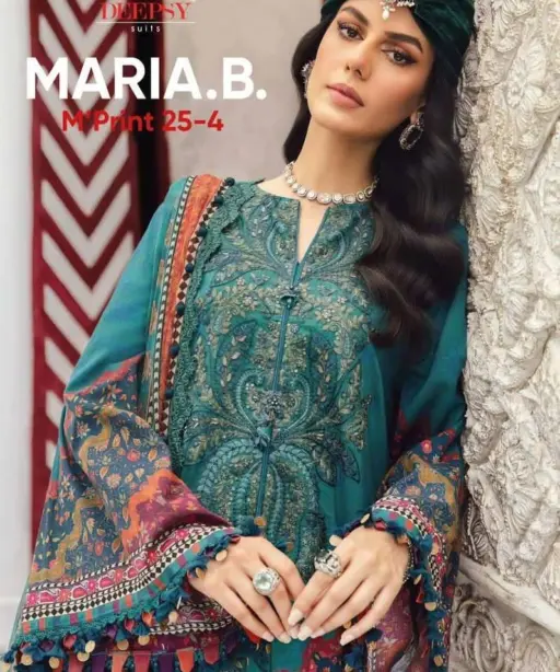 Deepsy Suits Maria B M Prints 25 Vol 4