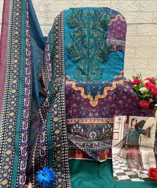 Deepsy Suits Maria B M Prints 25 Vol 4