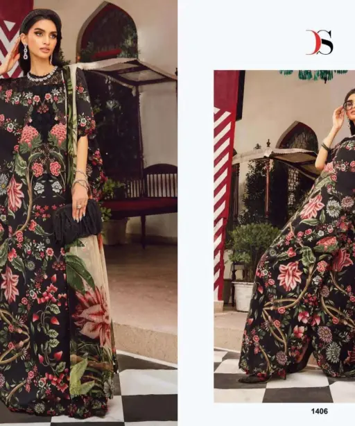 Deepsy Suits Maria B M Prints 25 Vol 4