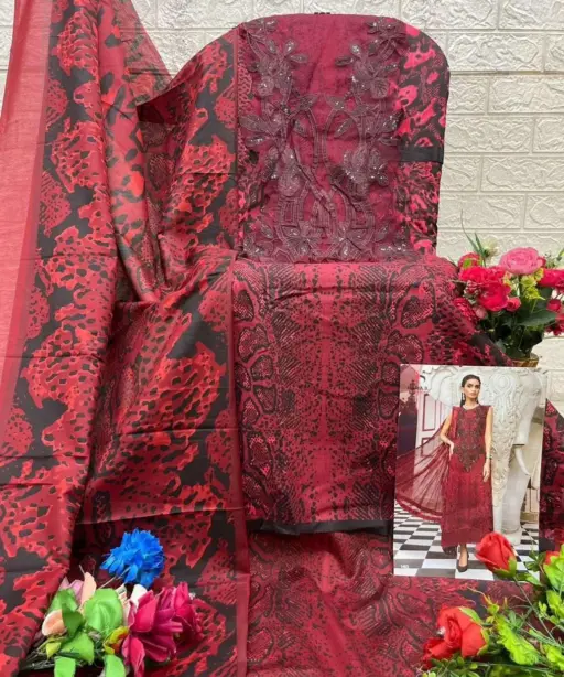 Deepsy Suits Maria B M Prints 25 Vol 4 Hit Design 1401