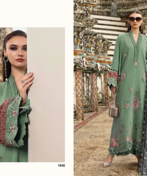 Deepsy Suits Maria B Premium Embroidered Rayon Vol 4