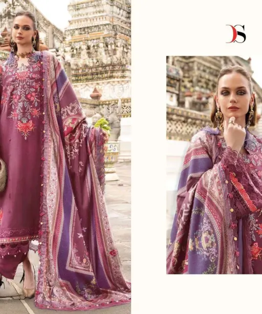 Deepsy Suits Maria B Premium Embroidered Rayon Vol 4