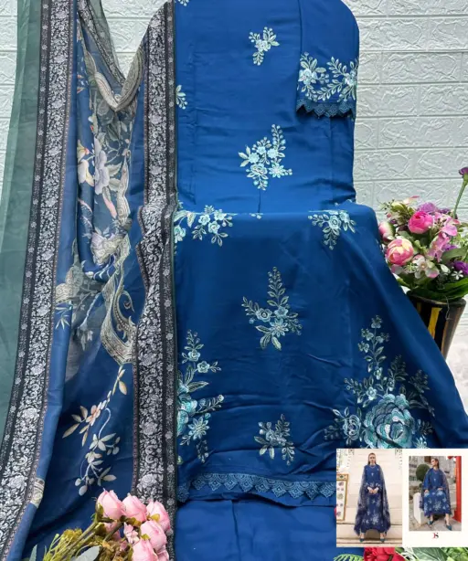 Deepsy Suits Maria B Premium Embroidered Rayon Vol 4