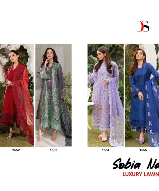 Deepsy Suits Sobia Nazir Luxury Lawn 25 Vol 4