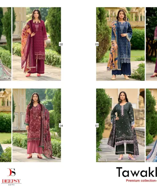 Deepsy Suits Tawakkal Premium Collection 25 Vol 2