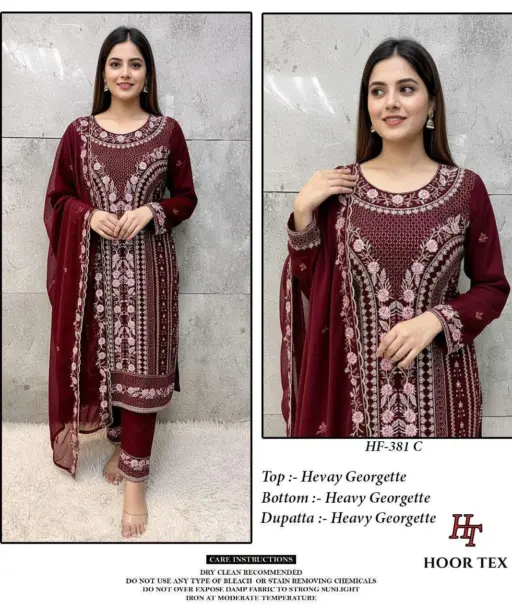 Hoor Tex Design No - Hf 381 A-d