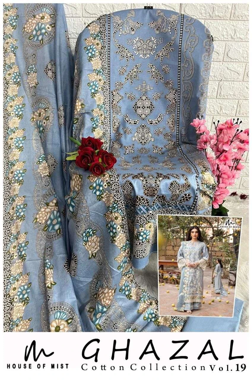 House Of Mist Ghazal Cotton Collection Vol 19