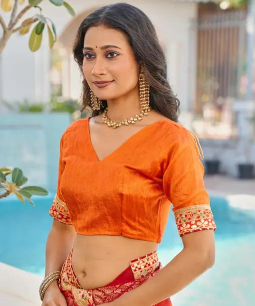 Jalnidhi Swarna Moss Chiffon with Work Saree Collection