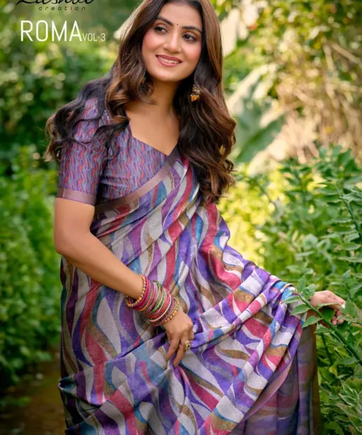 Kashvi Roma Vol 3 Silk Casual Wear Saree Collection