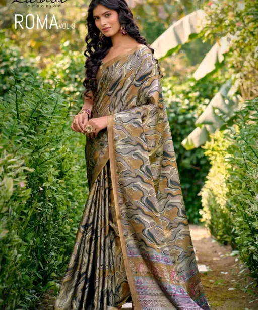 Kashvi Roma Vol 3 Silk Casual Wear Saree Collection