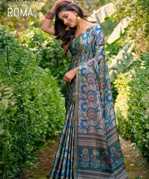 Kashvi Roma Vol 3 Silk Casual Wear Saree Collection