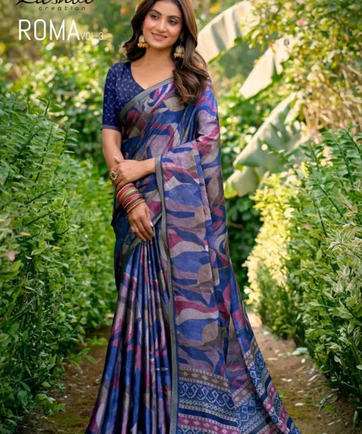 Kashvi Roma Vol 3 Silk Casual Wear Saree Collection