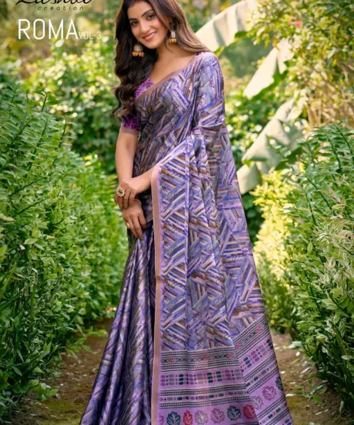 Kashvi Roma Vol 3 Silk Casual Wear Saree Collection