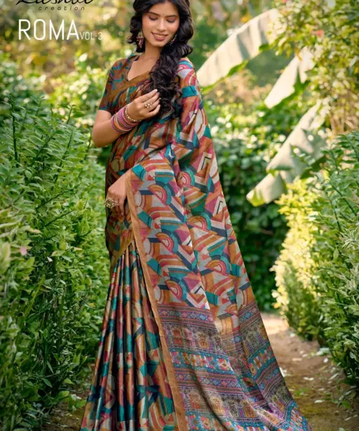Kashvi Roma Vol 3 Silk Casual Wear Saree Collection