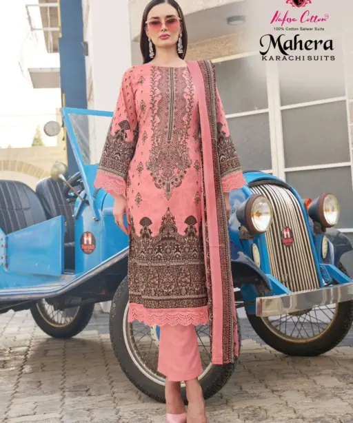 Nafisa Cotton Mahera Karachi Suits Vol