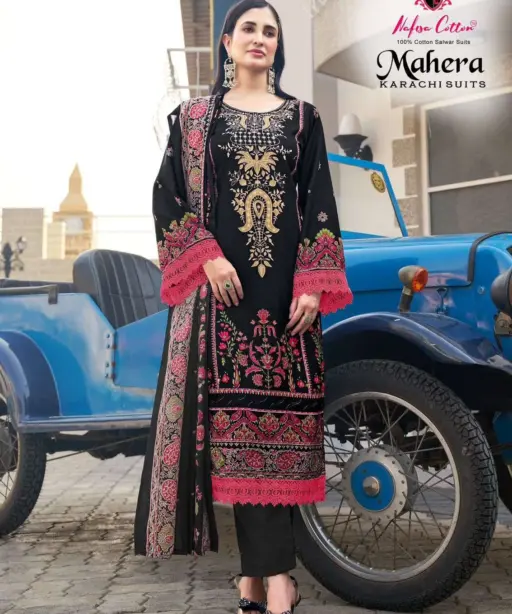 Nafisa Cotton Mahera Karachi Suits Vol