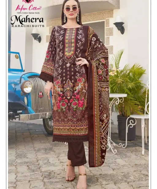 Nafisa Cotton Mahera Karachi Suits Vol