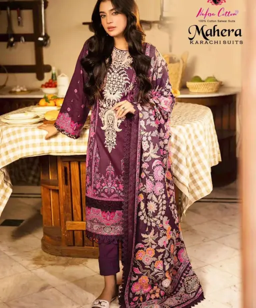 Nafisa Cotton Mahera Karachi Suits Vol
