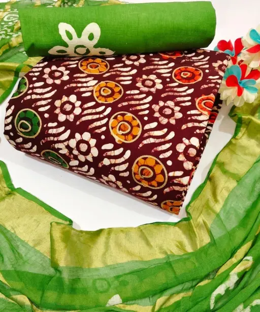 Nemi Multi Gold Wax Batik