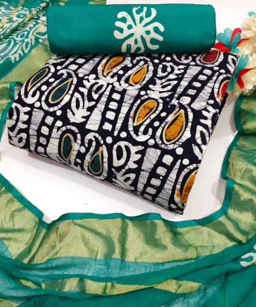 Nemi Multi Gold Wax Batik