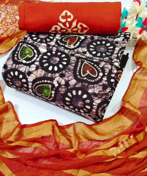 Nemi Multi Gold Wax Batik