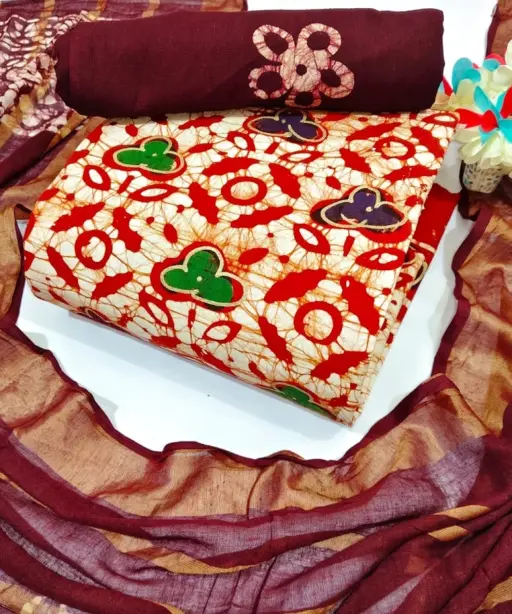 Nemi Multi Gold Wax Batik