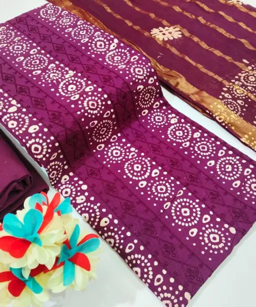 Nemi Wax Batik With Emb Work