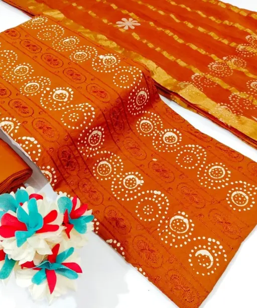 Nemi Wax Batik With Emb Work