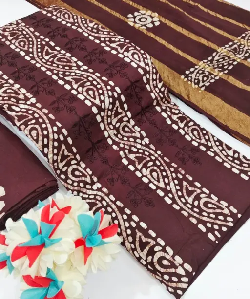 Nemi Wax Batik With Emb Work