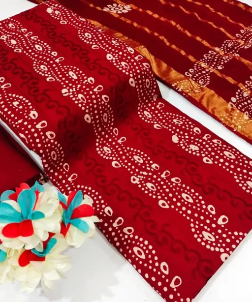 Nemi Wax Batik With Emb Work