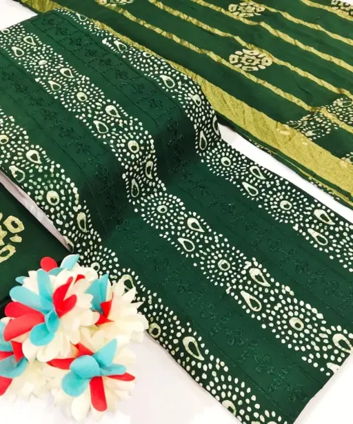 Nemi Wax Batik With Emb Work