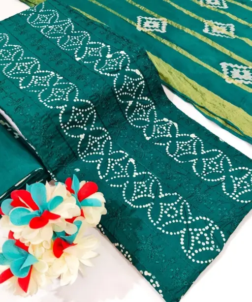 Nemi Wax Batik With Emb Work