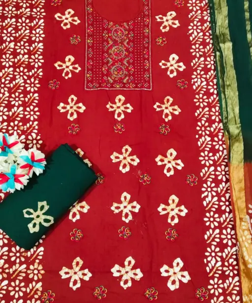 Nemi Wax Batik With Sequence Work