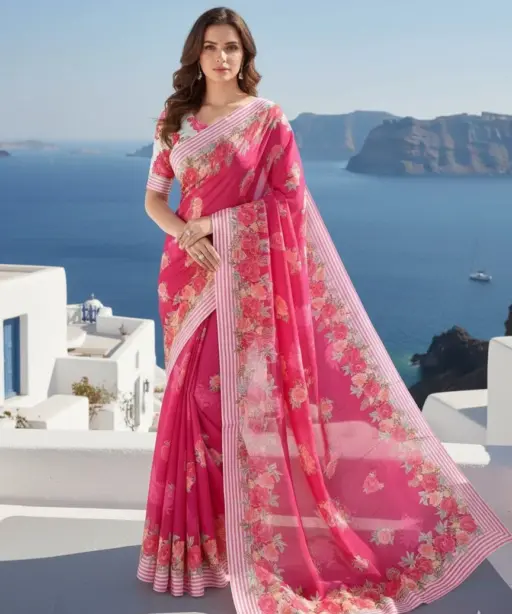 Rajyog R 1 to R 6 Soft Georgette Fancy Saree Collection