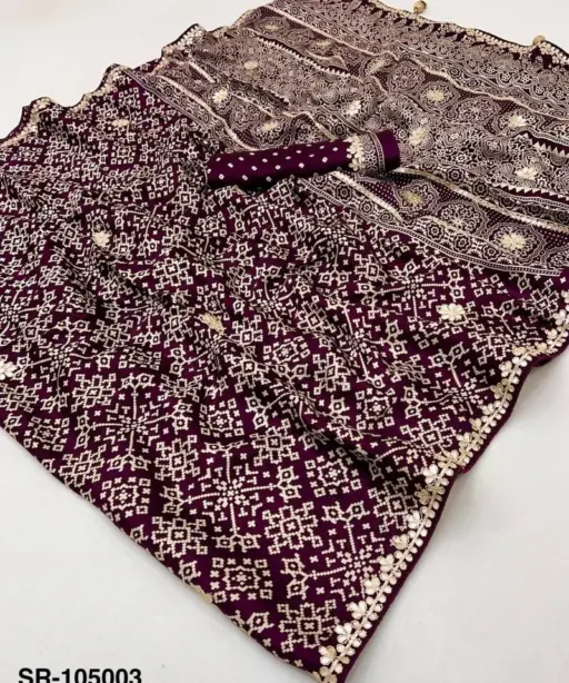 Rajyog Sitara Gotapatti Work