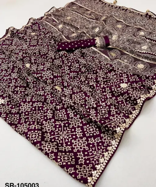 Rajyog Sitara Gotapatti Work