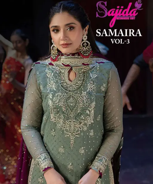 Sajida Designer Design No - 1094-1095-1096
