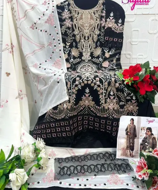 Sajida Designer Design No - 1100-1101-1102