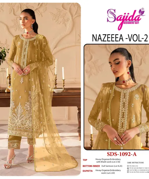 Sajida Designer Nazeeeza Vol