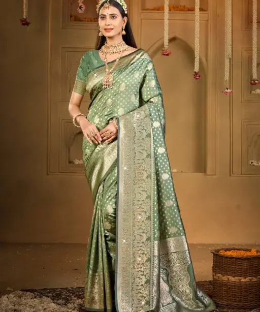 Saroj Coffee Bite Saroski Vol 3 Wedding Wear Fancy Saree Collection