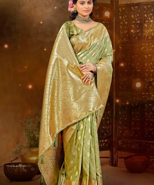 Saroj Kanika Silk Vol 4 Silk Wedding Wear Fancy Saree Collection