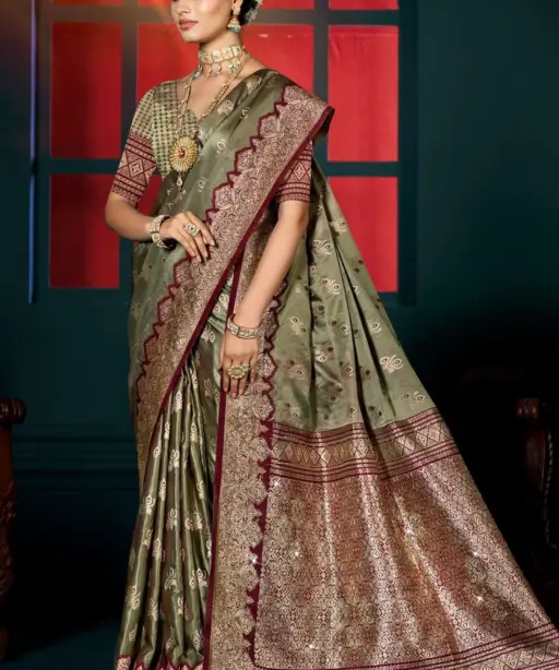 Saroj Omega Satin Saroski Vol 1