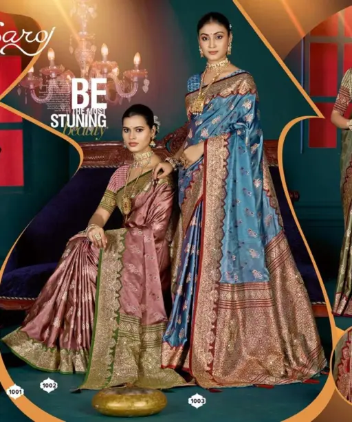 Saroj Omega Satin Saroski Vol 1