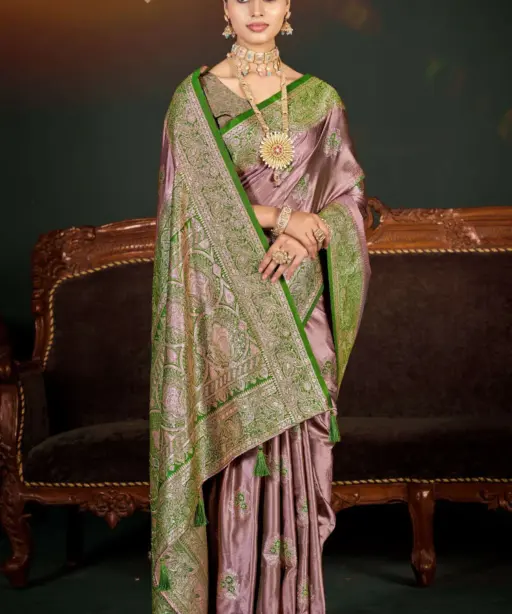 Saroj Omega Satin Saroski Vol 4