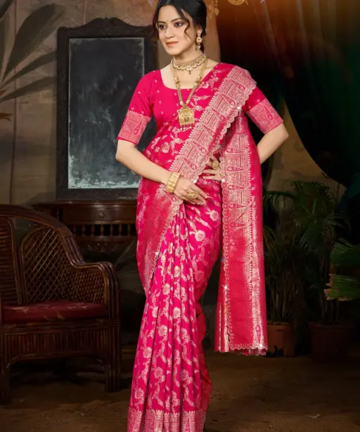 Saroj Tina Silk Saroski Vol 3 Silk Wedding Wear Fancy Saree Collection