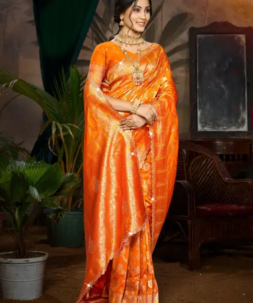 Saroj Tina Silk Saroski Vol 3 Silk Wedding Wear Fancy Saree Collection