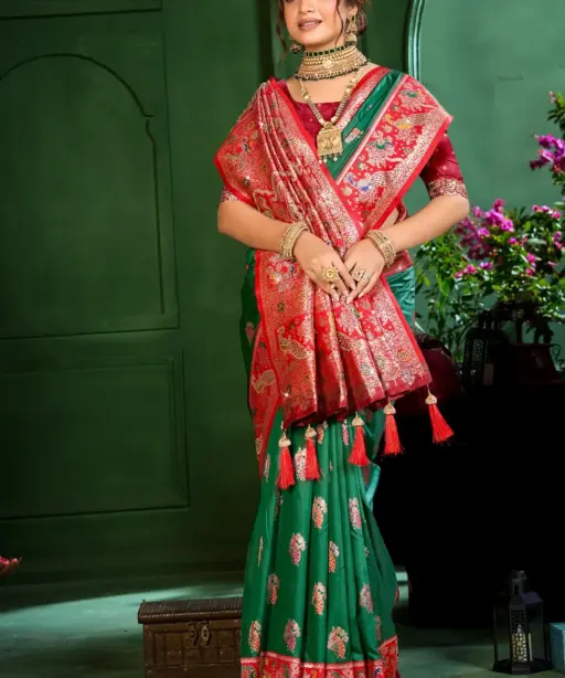 Saroj Vedaa Silk Saroski Vol 1 Silk Party Wear Premium Saree Collection