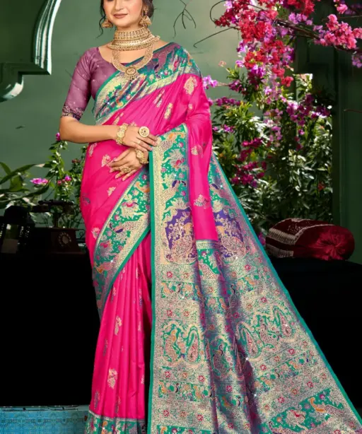 Saroj Vedaa Silk Saroski Vol 1 Silk Party Wear Premium Saree Collection